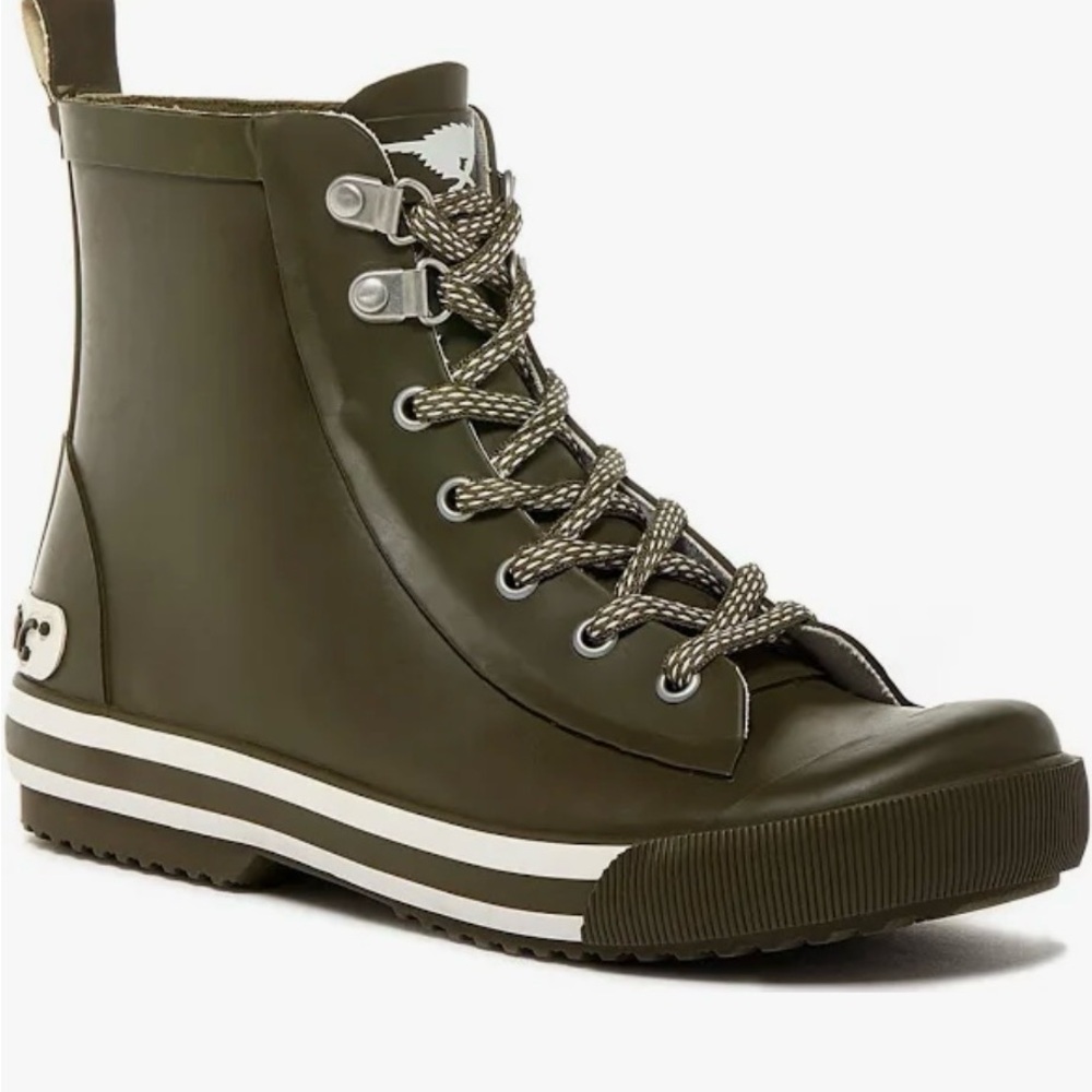 Stylish Olive Green Women's Boots